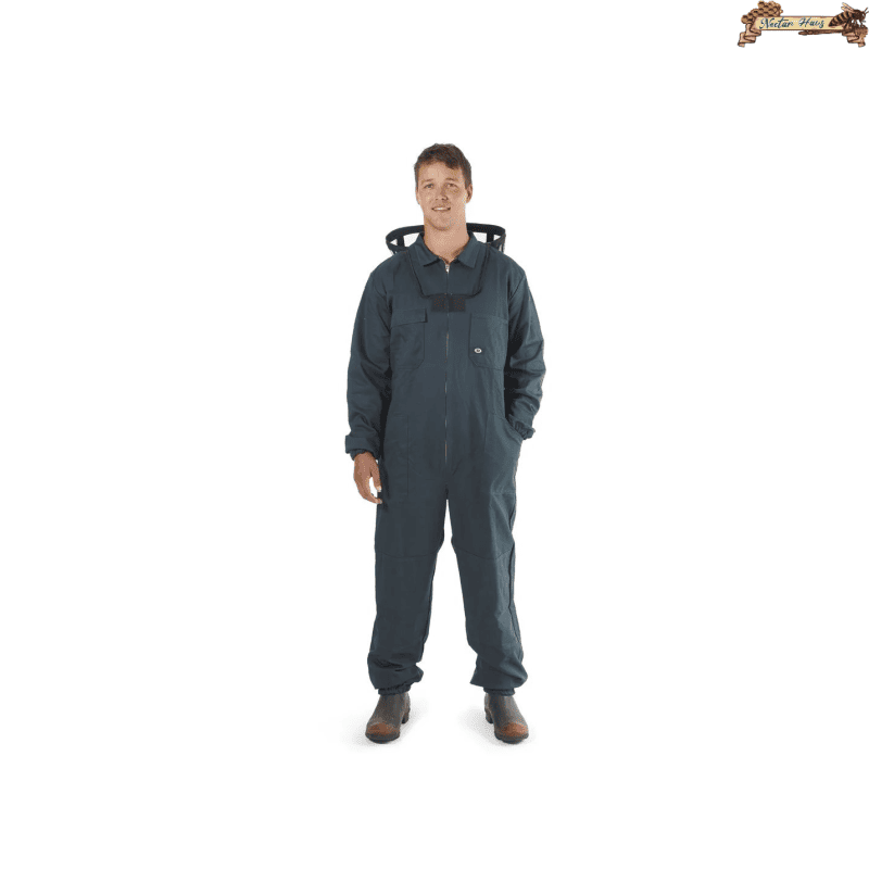 Men's Bee Suit with Folding Hood (Green)