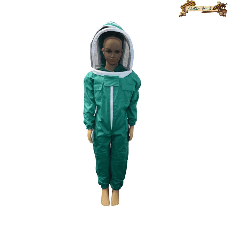 Child's Bee Suit with Folding Hood