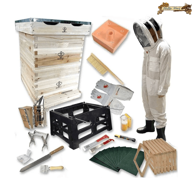 Supreme 8 Frame Langstroth Beekeeping Starter Package